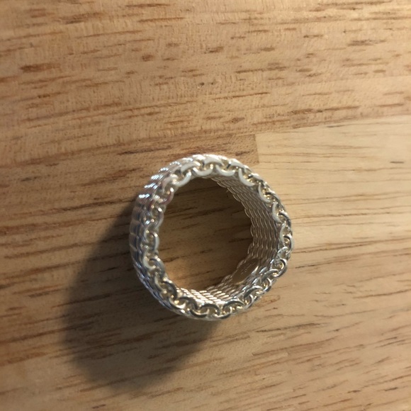 ‼️Sold‼️Tiffany & Co Mesh Ring ( ~sz 7) - Picture 6 of 7